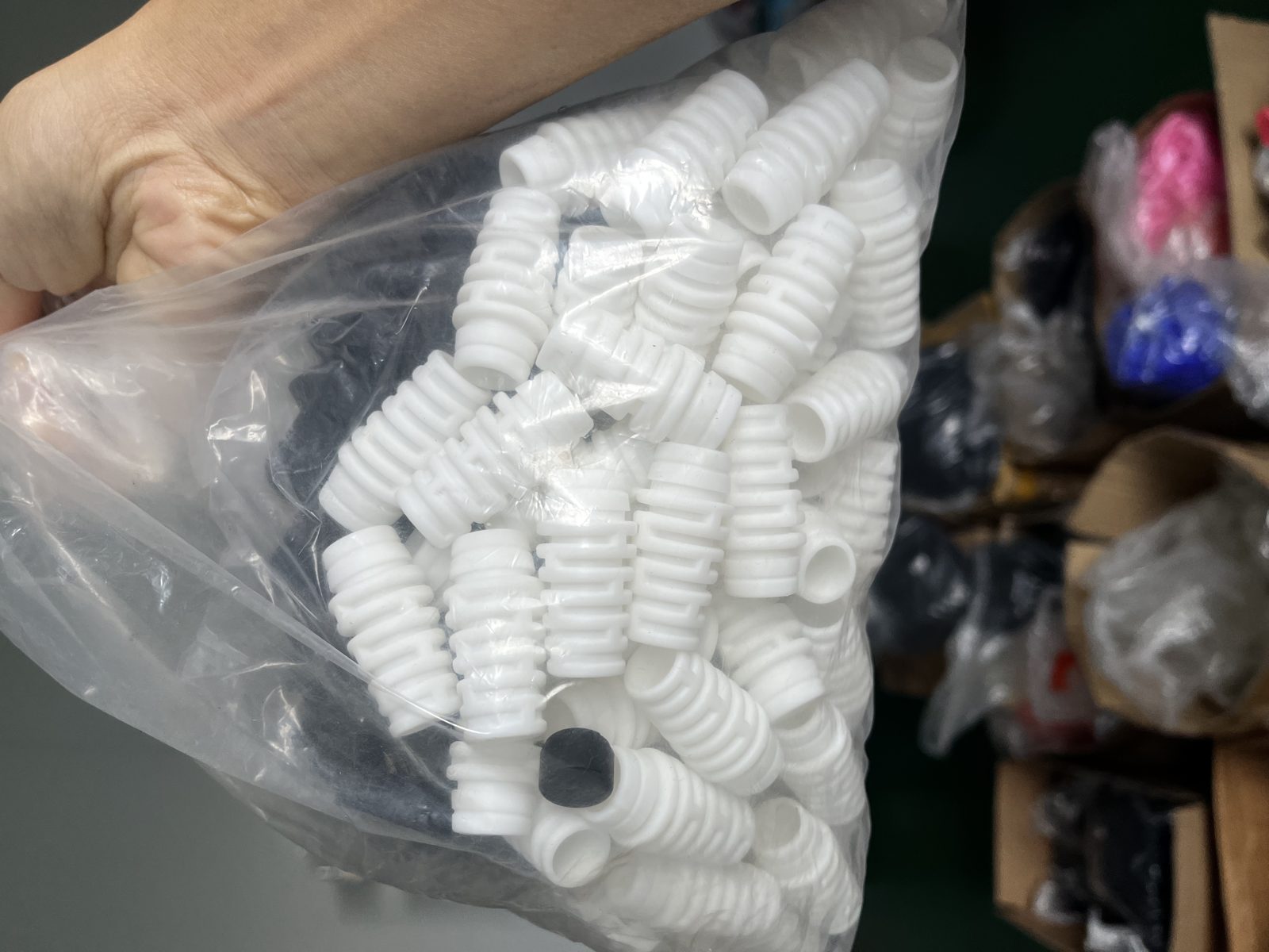 硅胶波纹护套